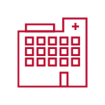 Hospital icon.